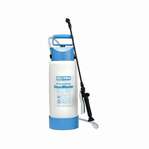 Gloria Drucksprüher Drucksprühgerät für Reinigung 5L CleanMaster CM50, weiß