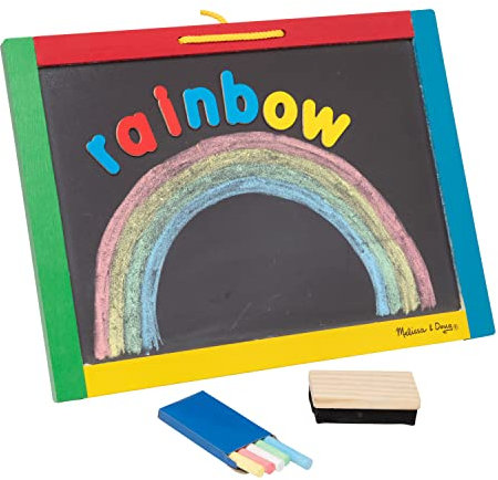Melissa & Doug Pizarra Magnética para Tiza Y Marcador Borrable En Seco