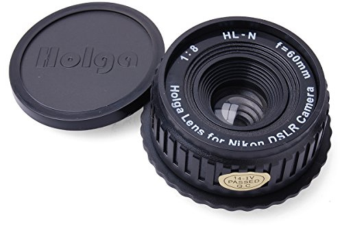 Holga 60mm f/8 Lens for Nikon DSLR (Black)