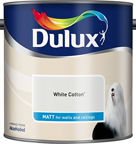 Dulux Matt 2.5L White Cotton (731229)
