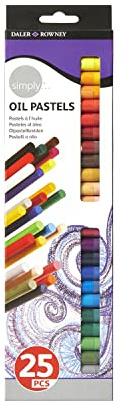 Daler Rowney Simply - Set 25 pastels à l'huile