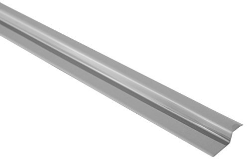 Brinox B801704 - Tapajuntas gres adhesivo (100 cm) color plata