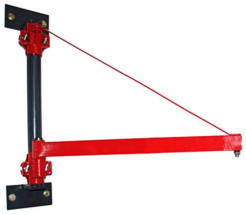 CROSSFER Schwenkarm Wandhalterung 600 Kg Wandbefestigungs-Paket f Seilwinde Flaschenzug