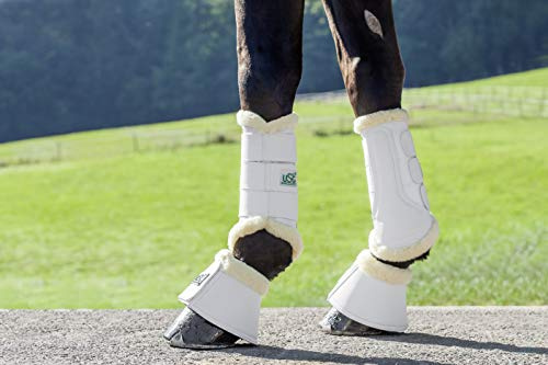 United Sportproducts Germany USG Campana per Zoccoli con Interno in Neoprene e Pelliccia di Agnello