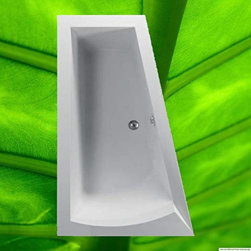 Vasca da bagno 170 x 100 cm Vasca 170 spazio sparwanne 100 X 170 angolare Vasca Variante sinistra