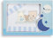 INTERBABY 04100-11 Bettwäsche Set für Wiege - Mod Love, 3 Stück, blau