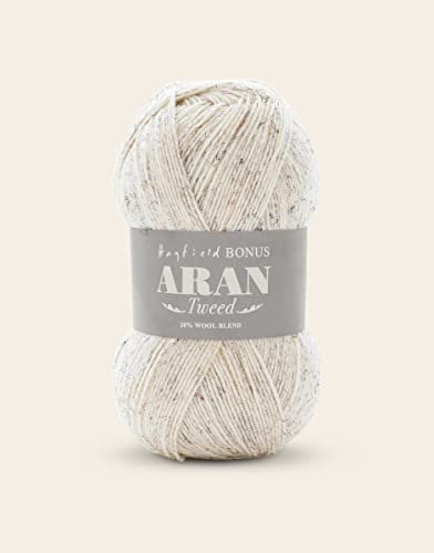 Sirdar Hayfield Bonus Aran Tweed, Sandstorm (930), 400g
