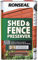 Ronseal RSLSFDB5L 5 Litre Shed and Fence Preserver - Dark Brown