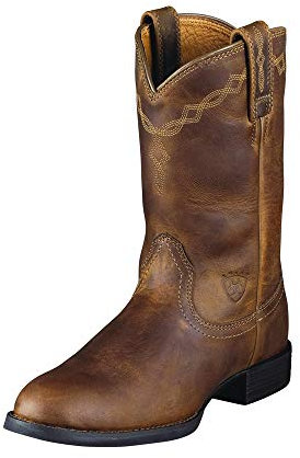 ARIAT Heritage western-cowboystövlar för kvinnor, Distressed Brown, 37 EU Weit