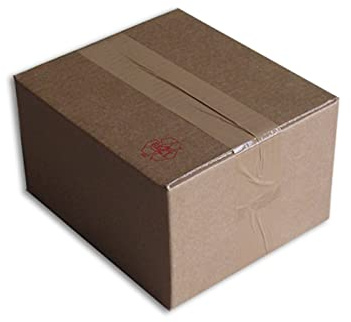 Lot de 10 Boîtes carton (N°15) format 210x180x120 mm