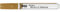Kreul 46261 - Acrylique Metallic Marker Medium, avec pointe ogive env. 2-4 mm, or, peinture acrylique permanente avec effet métallique, pour des accents filigranes