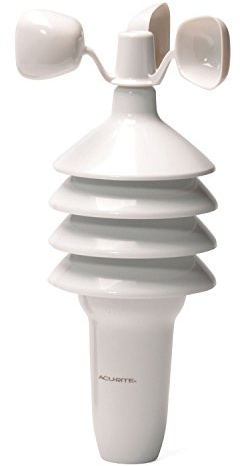AcuRite Notos 3N1TXC (3-in-1) Wireless Weather Sensor with Wind Speed, Temperature and Humidity