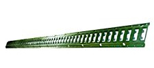 Levac 4580C Rail d'arrimage universel - capacité 1500 kg, Gris Métal, Longueur 3 m