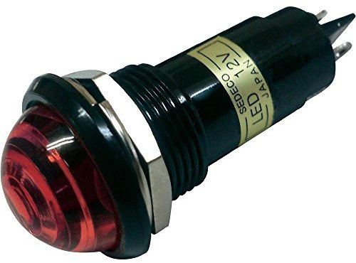 Voyant de signalisation LED Sedeco 1170521 rouge 12 V/DC 1 pc(s)