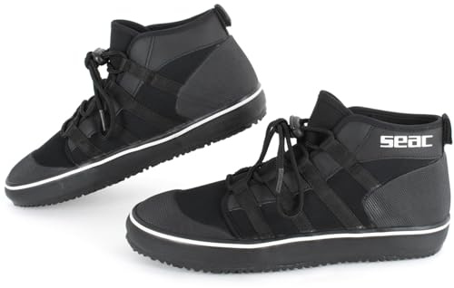 SEAC Rock Boots HD Escarpín de Buceo, Unisex, Negro,