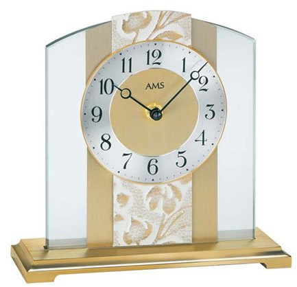 AMS modern bordsklocka med kvartsurverk, batteridrivna – modern stil 1123