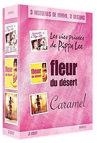 Coffret spécial féminin 3 films : caramel ; fleur du désert ; les vies privées de pippa lee [FR Import]