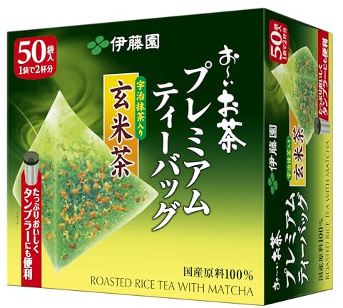 ITO EN Itoen Premium Tee Bag Genmai Tea 1.8g - 50 peace - Green Tea - (Pack Type)