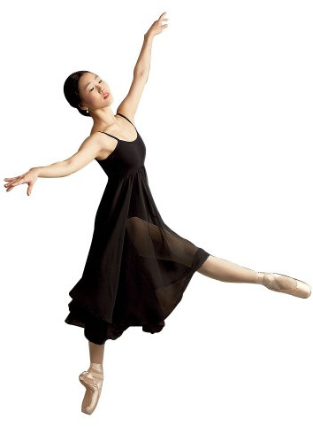 Capezio Abito da ballo impero Caraco, per adulti, da donna, confezione da 1
