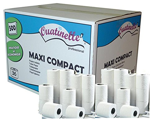 Papier Toilette Maxi Compact Ouatinelle Blanc 36 rouleaux