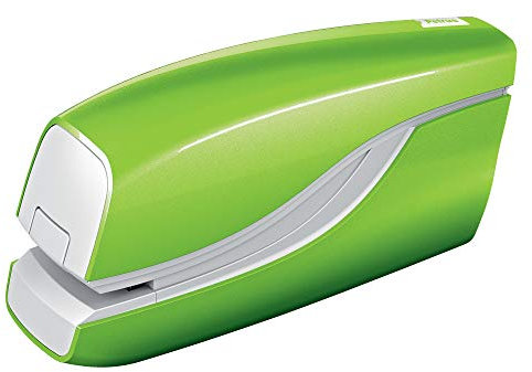 Petrus Grapadora petrus electrica e-310 wow verde metalizado capacidad 12 hojas usa grapa nº 10