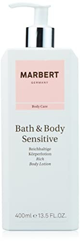 Marbert Body Care femme/women, Bath und Body Sensitive Rich Body Lotion, 1er Pack (1 x 400 ml)