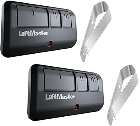 LIFTMASTER 893MAX Garage Door Openers 3 Button Remote Control (2 Pack)