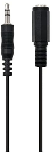 Ewent CABLE AUDIO ESTEREO 3,5mm/M y 3,5mm/H - 5mt