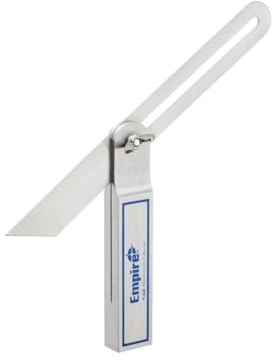 Empire 132 T-Bevel Heavy Duty Stainless Steel, True Blue