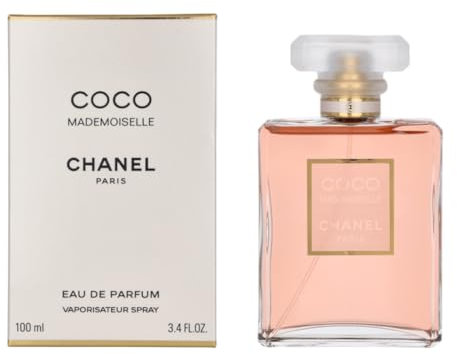 Coco Chanel Mademoiselle-Perfume 100 ml per Eau De Toilette Spray