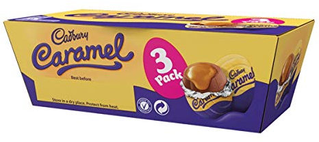 Cadbury Caramel Chocolate Easter Eggs, 120g
