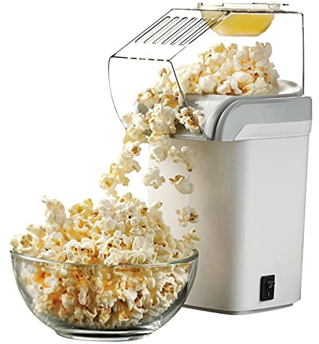 Brentwood PC-486W 8-Cup Hot Air Popcorn Maker, White