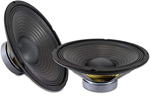 Skytec SP1000 10 Voice Speaker Driver Pair – 8 Ohm, 250W Peak, Professional Replacement Woofer Cones Ideal for PA Systems, DJ Setups, Live Audio & Sound Reinforcement, Easy Fit Design