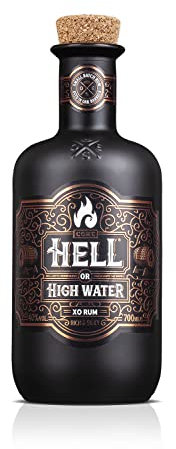 Come Hell or High Water XO Rum - 15 Year Old, Premium Dark Rum Gift Set - 70cl, 40% ABV - Savour it Neat or on the Rocks - Premium Alcohol for Sophisticated Consumers