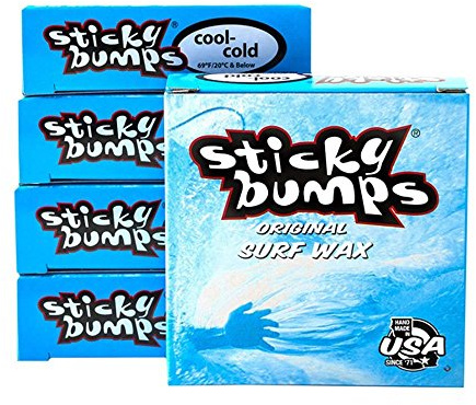 Sticky Bumps Cool/Cold Water Surfboard Wax 5 Pack