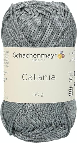 Schachenmayr Catania 9801210-00242 stein Handstrickgarn, Häkelgarn, Baumwolle