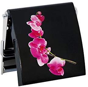 MSV Toilettenpapierhalter, Schwarz