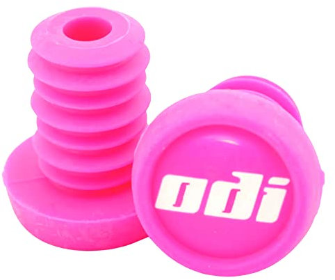 Old Dutch International ODI Barend Plug Ersatz Lenker Enden Stopfen 1 Paar (2St) + Fantic26 Sticker (Pink)