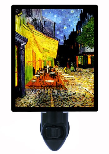 Night Light, Cafe Terrace at Night, Old Masters, Van Gogh