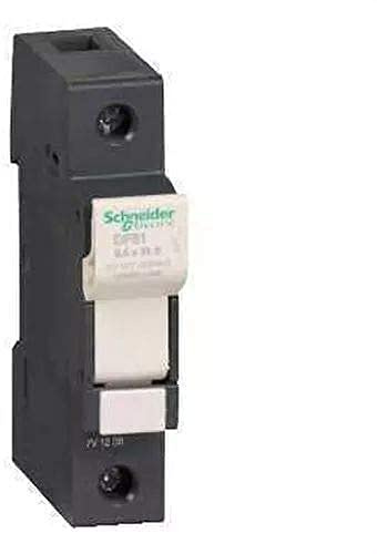 Schneider Electric DF81 Seccionador Portafusible 1P 25A, Fusible 8,5 X 31,5 mm