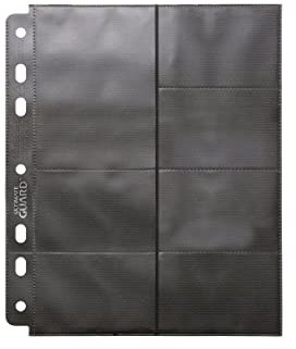 Ultimate Guard UGD010496-14-Pocket Compact Pages Standardgröße und Mini American, schwarz (10)