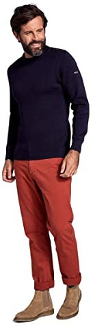 Armor Lux, Pull Marin Uni Fouesnant Homme, Bleu, 4