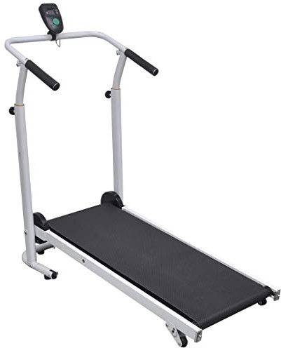vidaXL Laufband Manuell Klappbar Heimtrainer Fitnessgerät Jogging Heimtraining