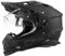 O'NEAL | Motorradhelm | Enduro Adventure Street | Ventilationsöffnungen für maximalen Luftstrom & Kühlung, integrierte Sonnenblende | Sierra II Helmet Flat | Erwachsene | Schwarz | Größe XL