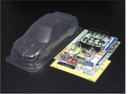TAMIYA 51289-000 300051289 Body Set Subaru Impreza WRC 2007, Grey