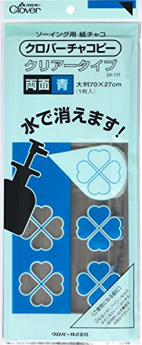Clover 24-131 Chakopy Double Sided Clear Type / Blue