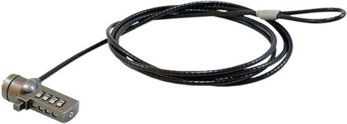 Conceptronic CNBCOMLOCK18 Notebook-Kombinationsschloss Kabelschloss Schwarz 1,8 m
