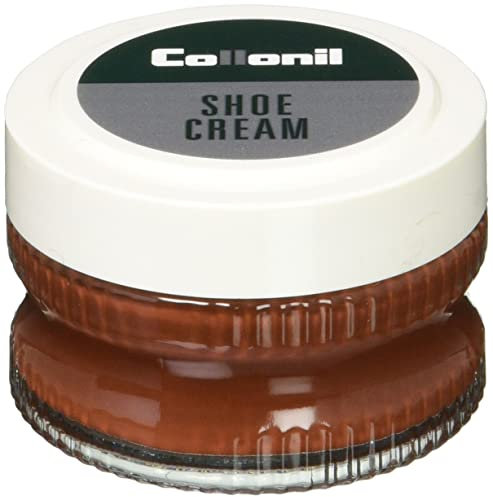Collonil Shoe Cream, classic care cream for smooth leather, 50 ml, Medium Brown