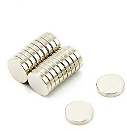 Samarium - Kobaltmagnet Für Motoren, Elektromotoren, Turbomaschinen und Sensoren - 10mm Durchmesser x 2mm Dick - 0,8kg Ziehen - Pack von 20