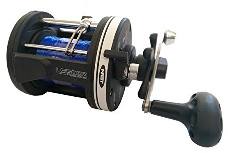 Multirolle Angelrolle LS5000 Hochseerolle inklusive Schnur
